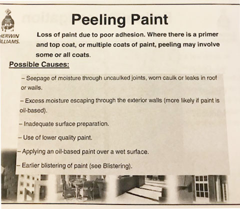 Peeling Paint